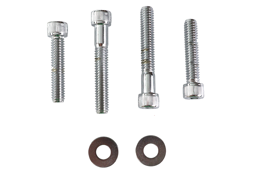 Allen Handlebar Clamp and Gauge Mount Kit fits Harley Davidson - Picture 2 of 4