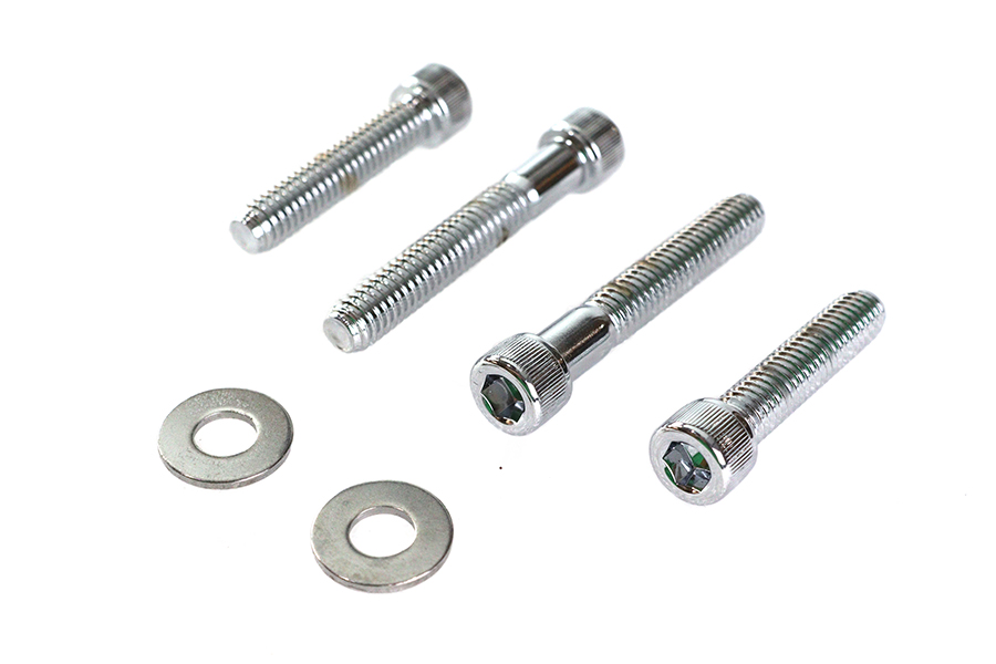 Allen Handlebar Clamp and Gauge Mount Kit fits Harley Davidson - Picture 4 of 4