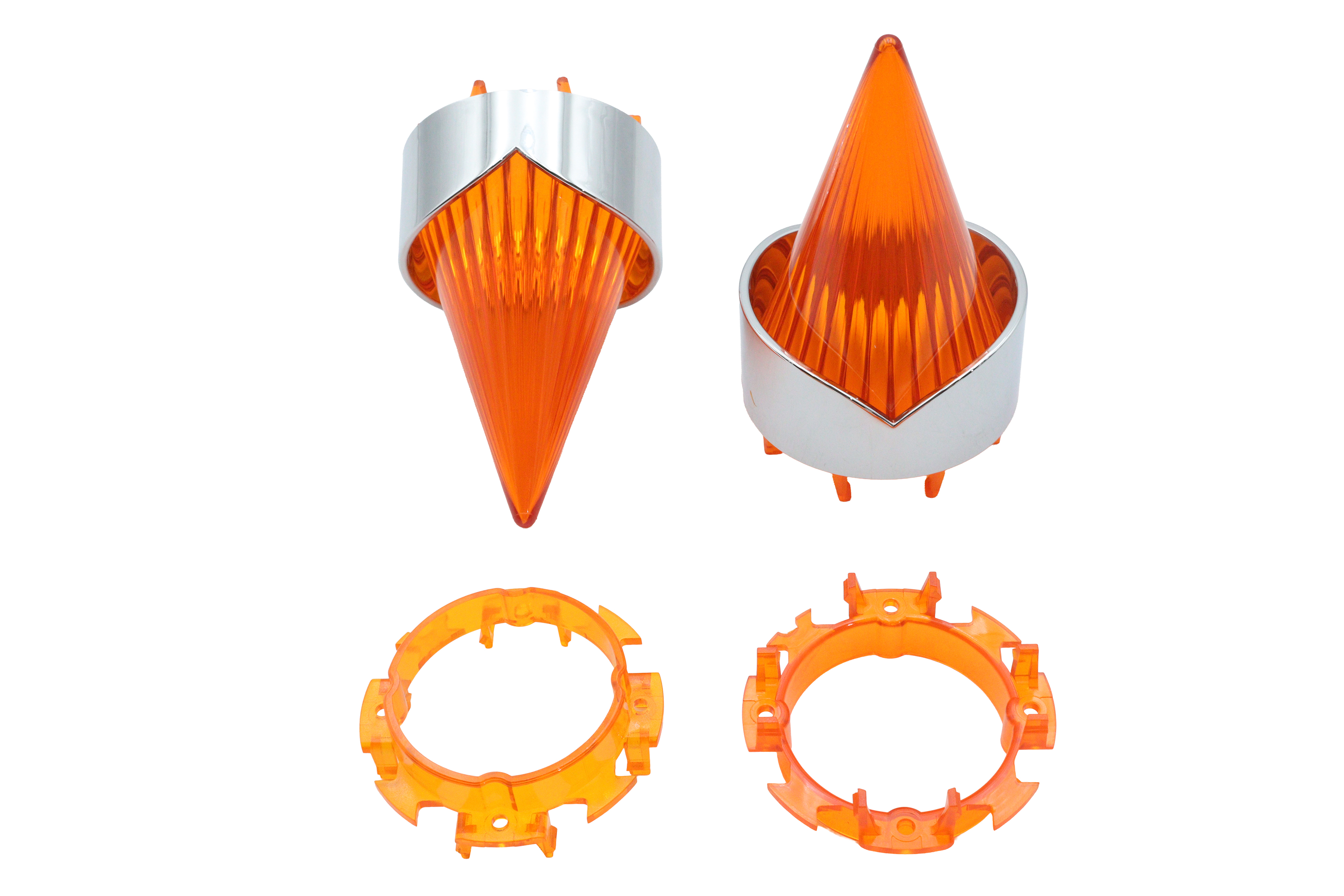 Big Burner Turn Signal Lenses Amber